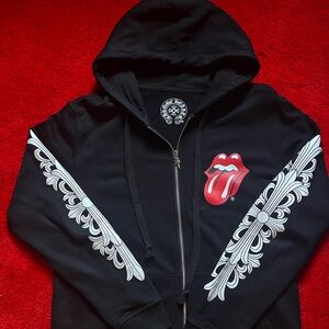 Chrome hearts Rolling Stones hoodie